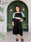 Black Colour Latest Fancy Western Type Two Pis Top And Pent zool creez Kids Wear Collection Zmimi 02